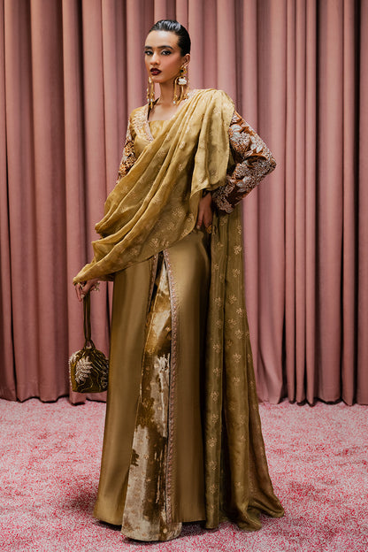 Haute Form | Rose Winter Plush | Heart of Gold - Ladies Clothes - Maria Faisal