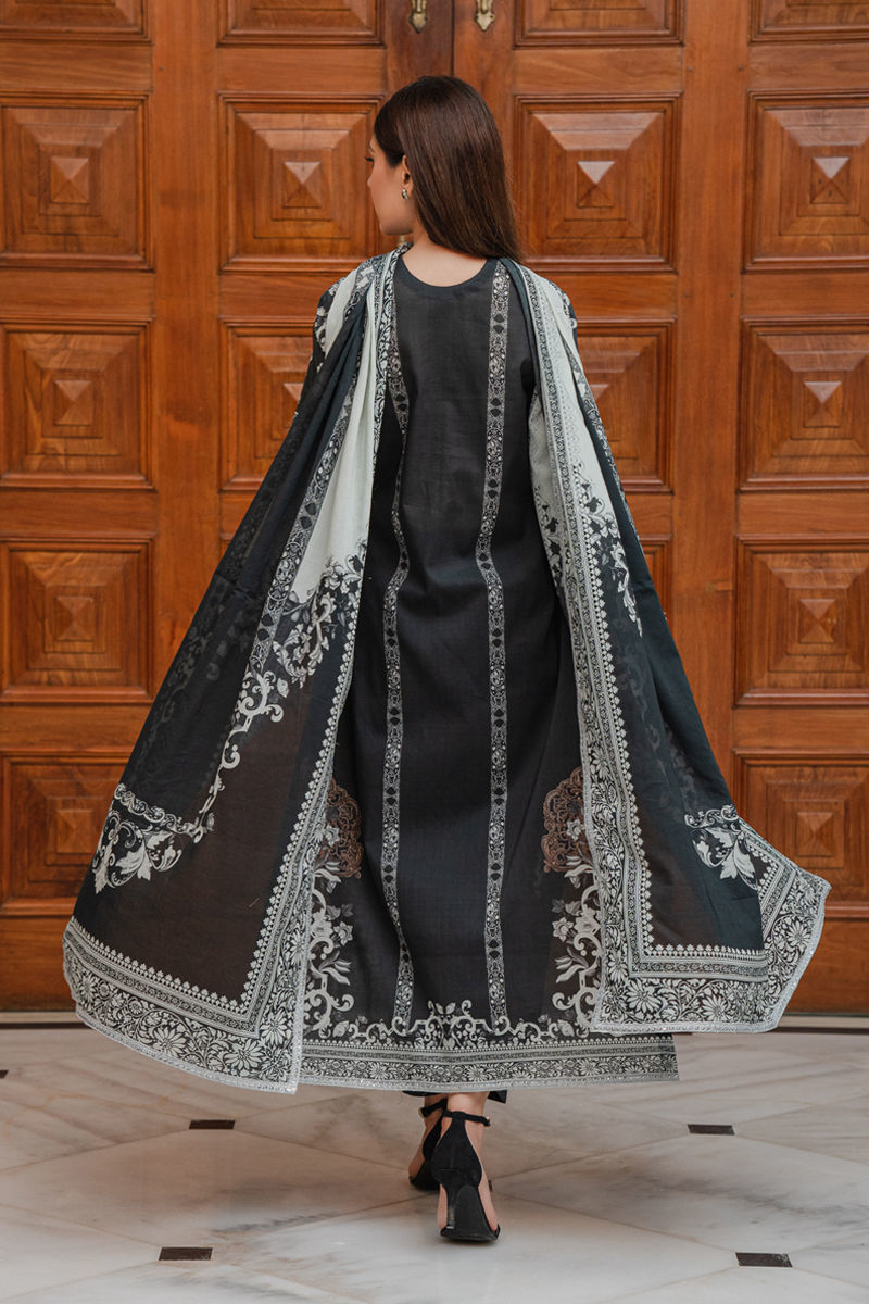 Shamaeel Ansari | Gulrang Lawn | LE-04 - Ladies Clothes - Maria Faisal