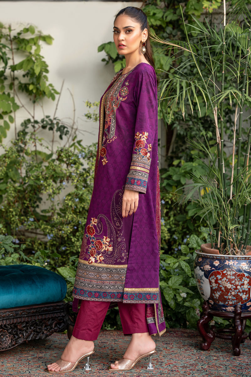 Shamaeel Ansari | Gulrang Lawn | LP-02 - Ladies Clothes - Maria Faisal