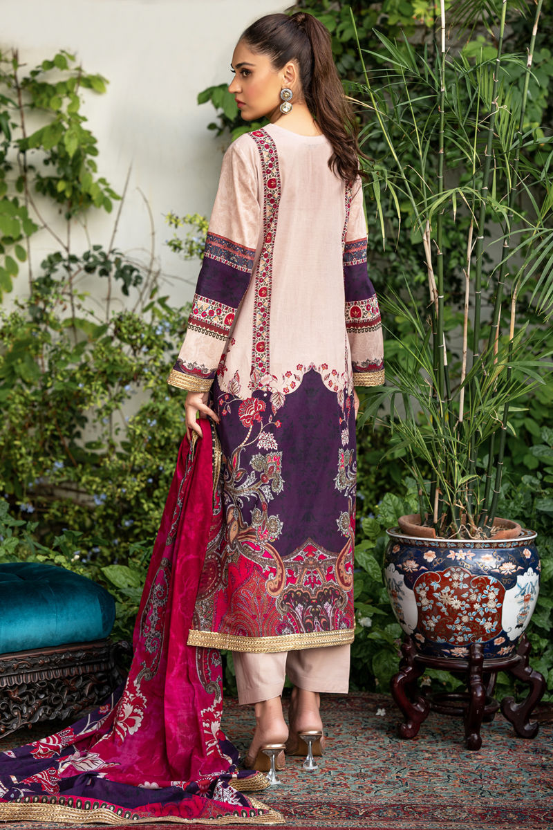 Shamaeel Ansari | Gulrang Lawn | LP-03 - Ladies Clothes - Maria Faisal