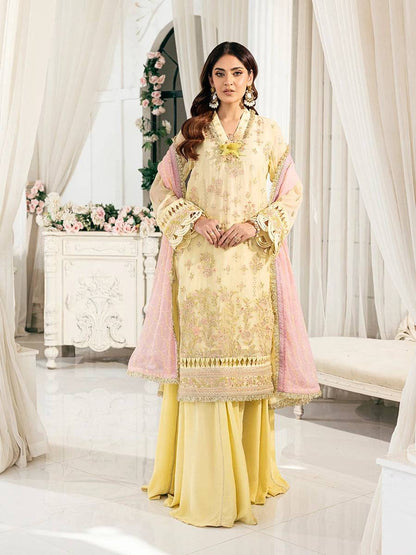 Salitex | Signature Festive Chiffon | CH040 by Maria Faisal - Registered Vendor of : Salitex - type : Ladies Clothes - 100% original wedding dresses