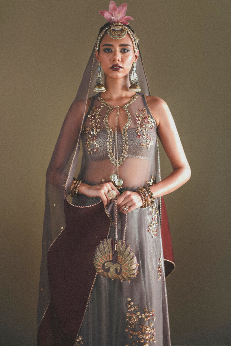 Haute Form I Dastaan Luxury Formals I Chamkeeli - Ladies Clothes - Maria Faisal