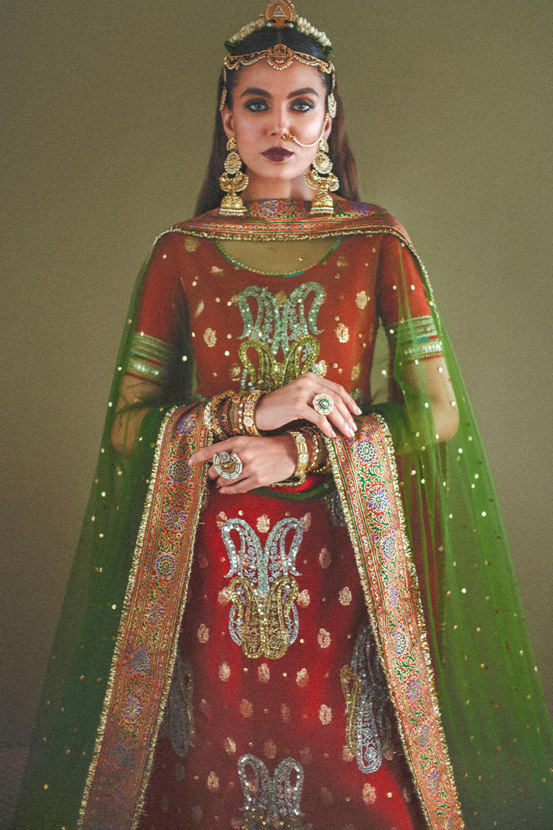 Haute Form I Dastaan Luxury Formals I Laal Pari - Ladies Clothes - Maria Faisal
