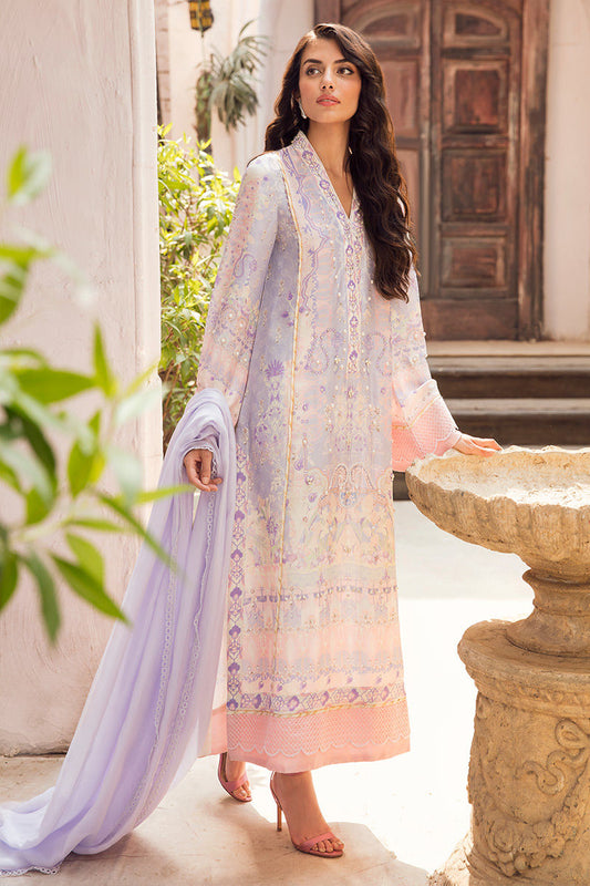 Ansab Jahangir | Digital Silk | Dreamy impression - Ladies Clothes - Maria Faisal
