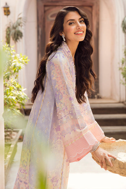 Ansab Jahangir | Digital Silk | Dreamy impression - Ladies Clothes - Maria Faisal