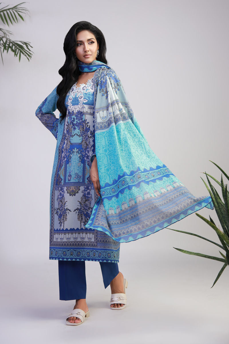 Shamaeel Ansari | Gulrang Lawn | Gulrang-01 - Ladies Clothes - Maria Faisal