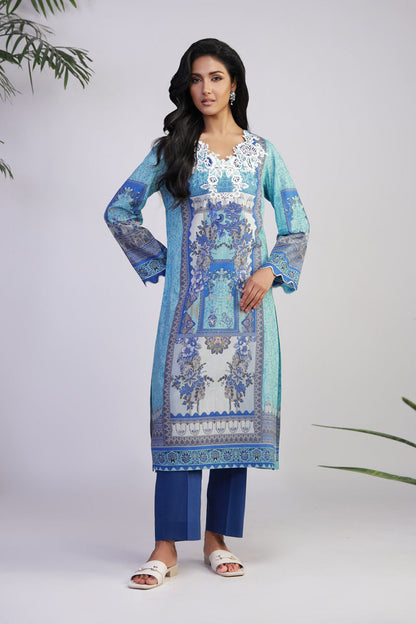 Shamaeel Ansari | Gulrang Lawn | Gulrang-01 - Ladies Clothes - Maria Faisal