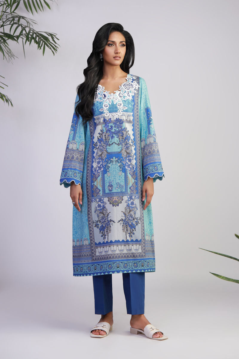 Shamaeel Ansari | Gulrang Lawn | Gulrang-01 - Ladies Clothes - Maria Faisal