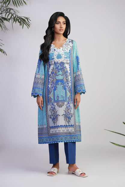 Shamaeel Ansari | Gulrang Lawn | Gulrang-01 - Ladies Clothes - Maria Faisal