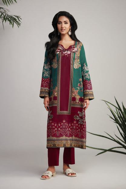 Shamaeel Ansari | Gulrang Lawn | Gulrang-02 - Ladies Clothes - Maria Faisal