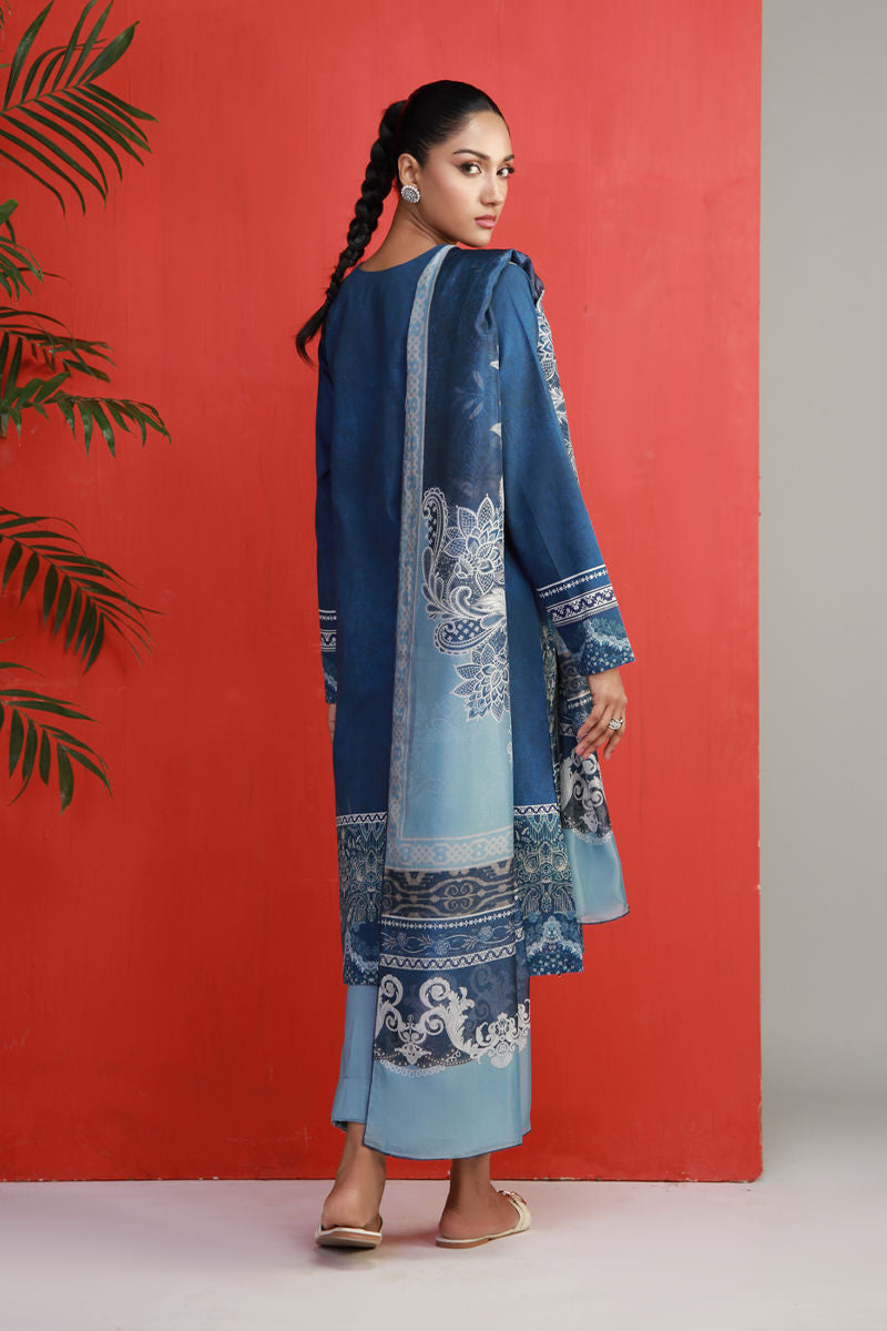 Shamaeel Ansari | Gulrang Lawn | Gulrang-03 - Ladies Clothes - Maria Faisal