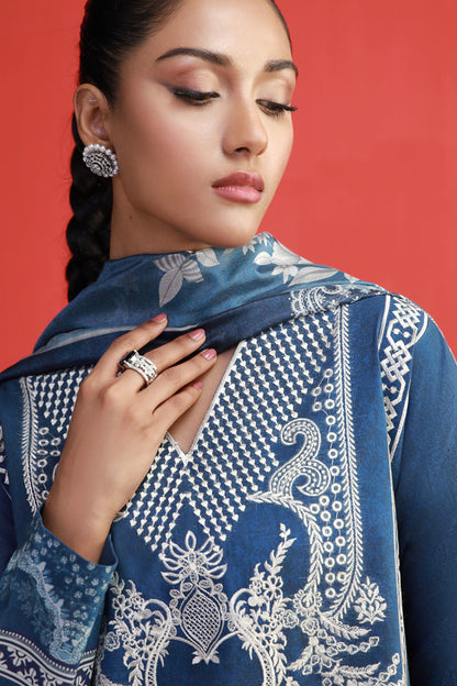 Shamaeel Ansari | Gulrang Lawn | Gulrang-03 - Ladies Clothes - Maria Faisal