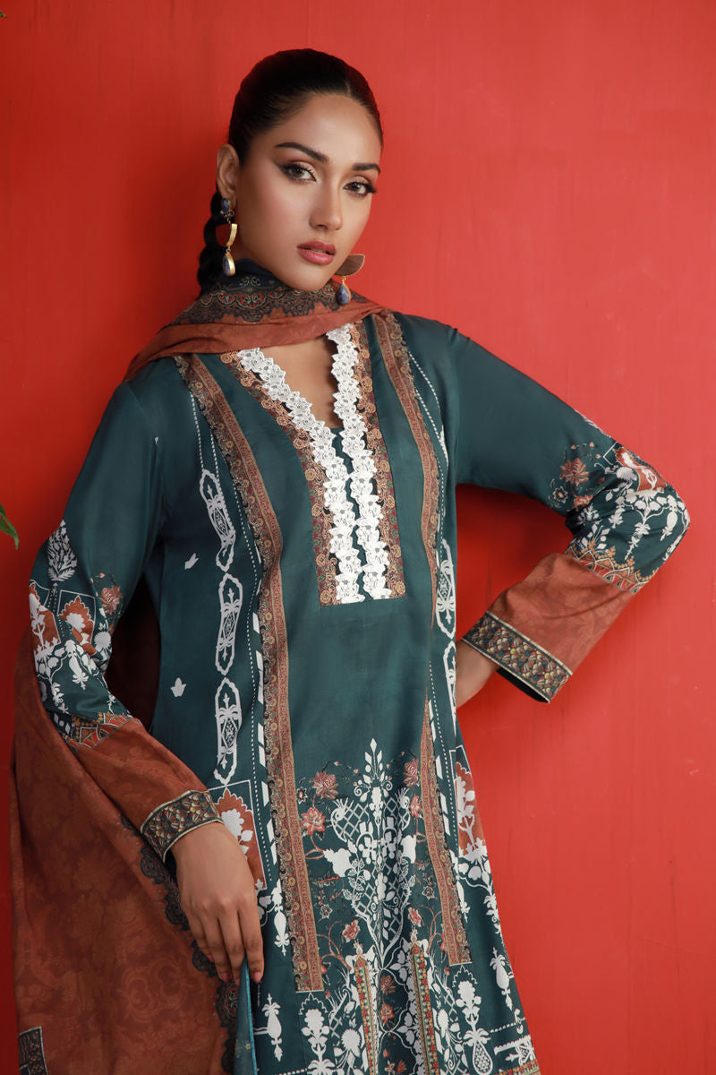 Shamaeel Ansari | Gulrang Lawn | Gulrang-06 - - Maria Faisal