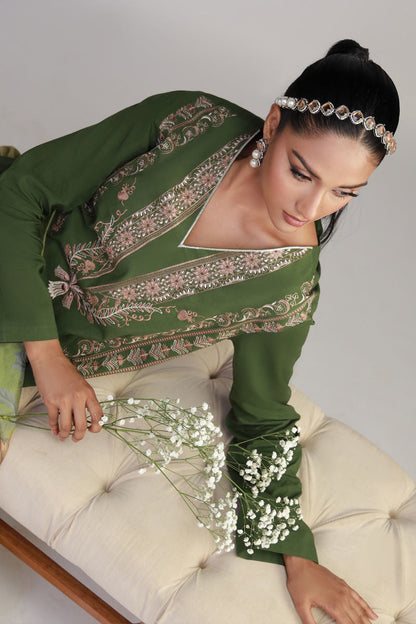 Shamaeel Ansari | Gulrang Lawn | Gulrang-10 - Ladies Clothes - Maria Faisal