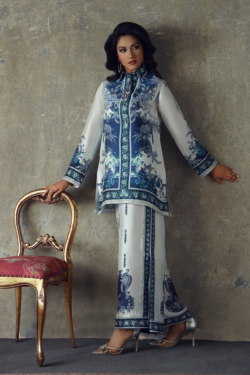 Shamaeel Ansari | Essentials 25 | Flora-01 - Ladies Clothes - Maria Faisal