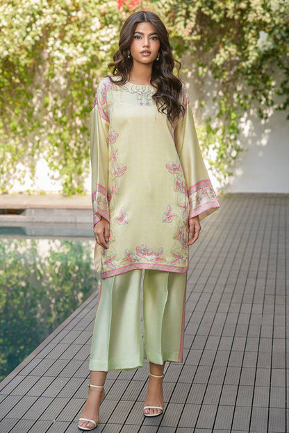 Fatima Khan | Eid Digital Silk Prints | Blossoms by Maria Faisal - Registered Vendor of : Fatima Khan - type : Ladies Clothes - 100% original wedding dresses