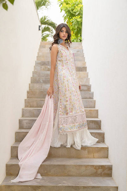 Fatima Khan | Eid Digital Silk Prints | Flora by Maria Faisal - Registered Vendor of : Fatima Khan - type : Ladies Clothes - 100% original wedding dresses