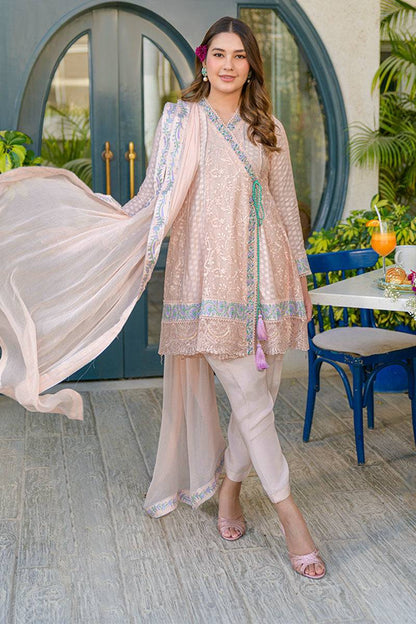Fatima Khan | La Fleur Eid Edit | Peach Please by Maria Faisal - Registered Vendor of : Fatima Khan - type : Ladies Clothes - 100% original wedding dresses