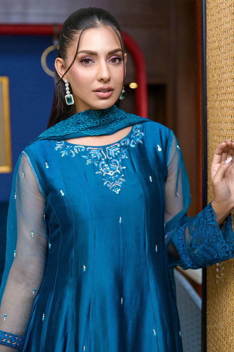 Fatima Khan | La Fleur Eid Edit | Azure Jade by Maria Faisal - Registered Vendor of : Fatima Khan - type : Ladies Clothes - 100% original wedding dresses