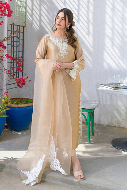 Fatima Khan | La Fleur Eid Edit | Beigetastic by Maria Faisal - Registered Vendor of : Fatima Khan - type : Ladies Clothes - 100% original wedding dresses