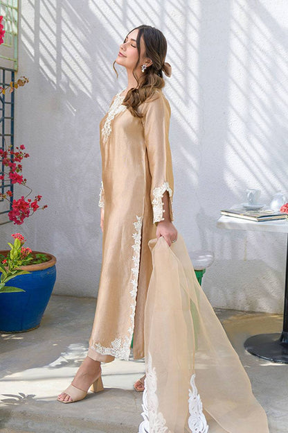 Fatima Khan | La Fleur Eid Edit | Beigetastic by Maria Faisal - Registered Vendor of : Fatima Khan - type : Ladies Clothes - 100% original wedding dresses