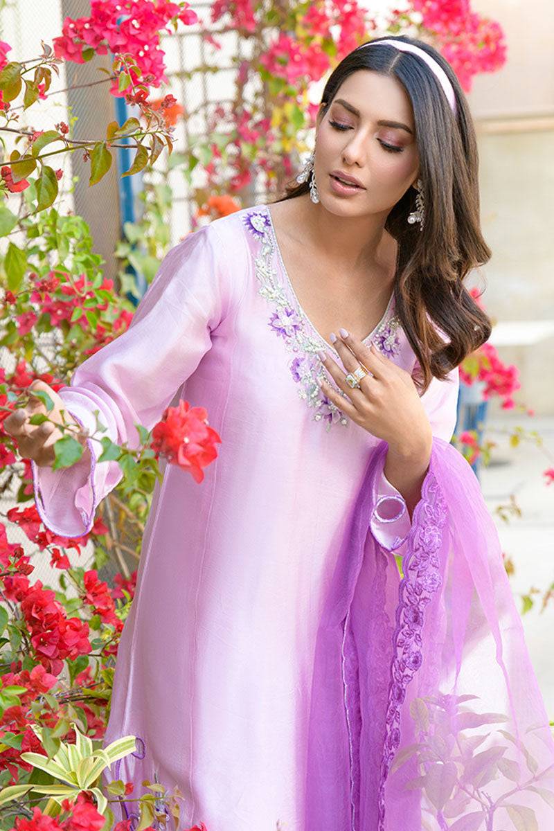 Fatima Khan | La Fleur Eid Edit | Lavenderlicious by Maria Faisal - Registered Vendor of : Fatima Khan - type : Ladies Clothes - 100% original wedding dresses