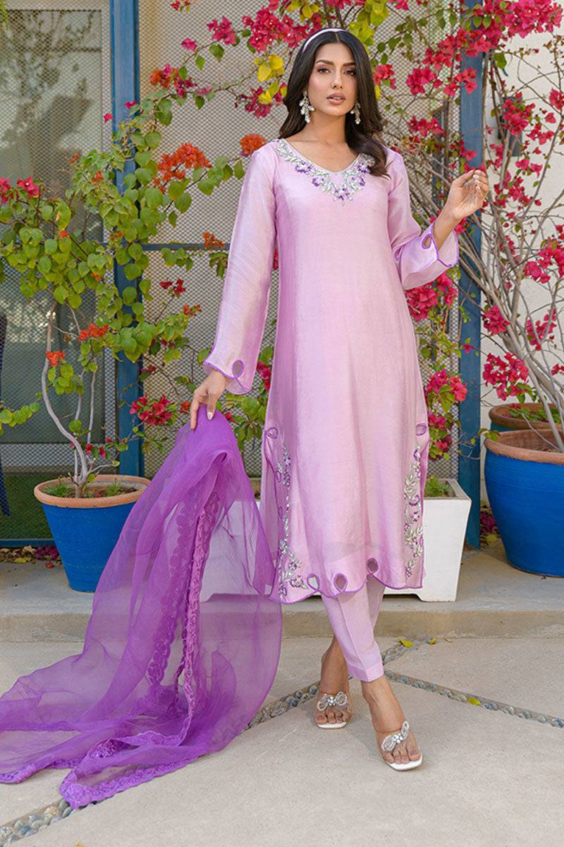 Fatima Khan | La Fleur Eid Edit | Lavenderlicious by Maria Faisal - Registered Vendor of : Fatima Khan - type : Ladies Clothes - 100% original wedding dresses