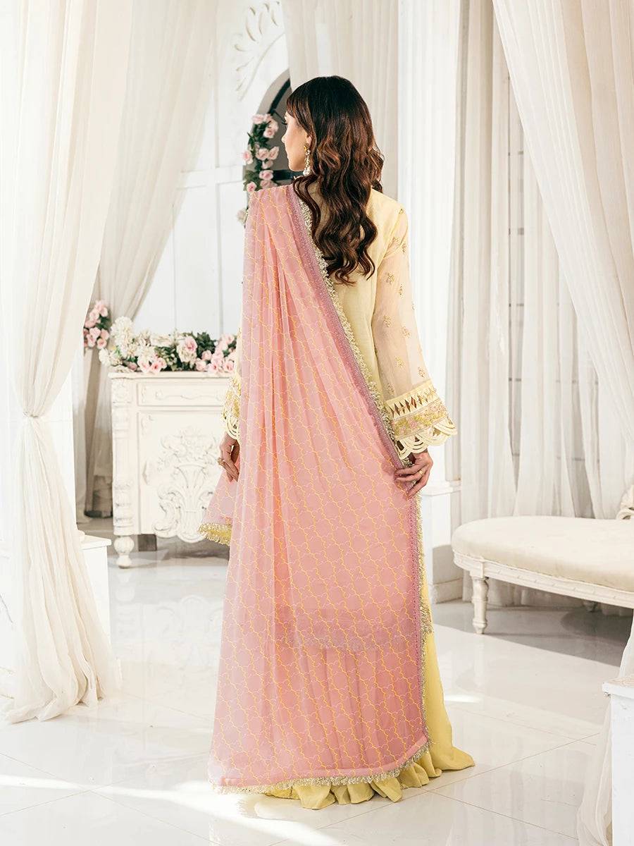 Salitex | Signature Festive Chiffon | CH040 by Maria Faisal - Registered Vendor of : Salitex - type : Ladies Clothes - 100% original wedding dresses