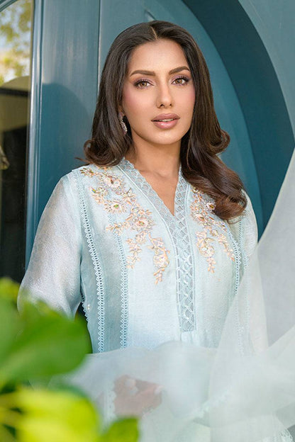 Fatima Khan | La Fleur Eid Edit | Serene Skies by Maria Faisal - Registered Vendor of : Fatima Khan - type : Ladies Clothes - 100% original wedding dresses