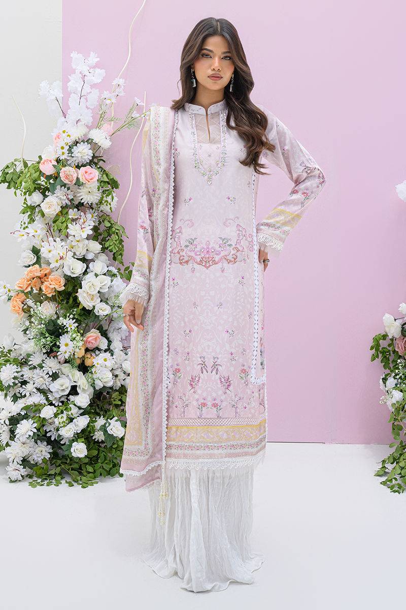 Fatima Khan | Eid Digital Silk Prints | Pastella by Maria Faisal - Registered Vendor of : Fatima Khan - type : Ladies Clothes - 100% original wedding dresses