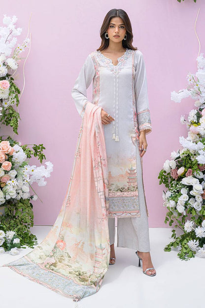 Fatima Khan | Eid Digital Silk Prints | Oriental Haze by Maria Faisal - Registered Vendor of : Fatima Khan - type : Ladies Clothes - 100% original wedding dresses