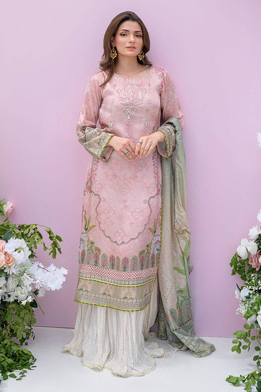 Fatima Khan | Eid Digital Silk Prints | Petaluxe by Maria Faisal - Registered Vendor of : Fatima Khan - type : Ladies Clothes - 100% original wedding dresses