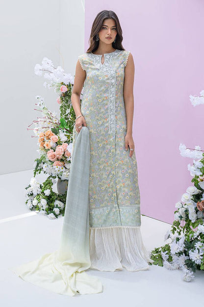 Fatima Khan | Eid Digital Silk Prints | Dandelions by Maria Faisal - Registered Vendor of : Fatima Khan - type : Ladies Clothes - 100% original wedding dresses