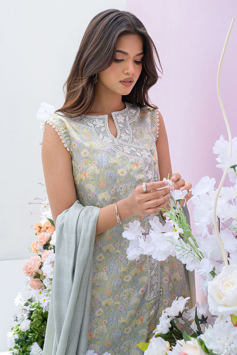 Fatima Khan | Prints and Petals | Dandelions - Ladies Clothes - Maria Faisal