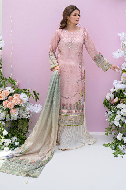 Fatima Khan | Eid Digital Silk Prints | Petaluxe by Maria Faisal - Registered Vendor of : Fatima Khan - type : Ladies Clothes - 100% original wedding dresses