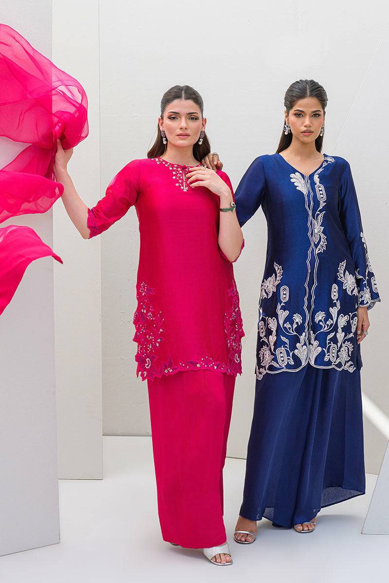 Fatima Khan | Serene Eid Luxe Pret | Pinktastic by Maria Faisal - Registered Vendor of : Fatima Khan - type : Ladies Clothes - 100% original wedding dresses