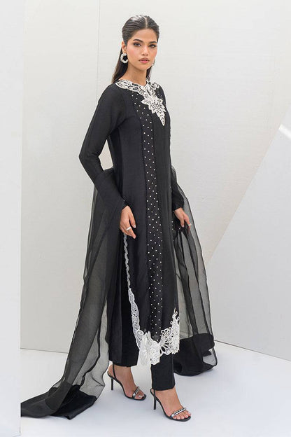 Fatima Khan | Serene Eid Luxe Pret | Obsidian by Maria Faisal - Registered Vendor of : Fatima Khan - type : Ladies Clothes - 100% original wedding dresses