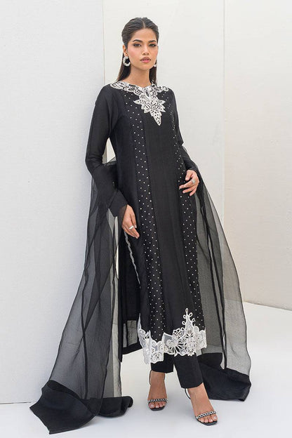 Fatima Khan | Serene Eid Luxe Pret | Obsidian by Maria Faisal - Registered Vendor of : Fatima Khan - type : Ladies Clothes - 100% original wedding dresses