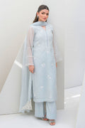 Fatima Khan | Serene Eid Luxe Pret | Azure Frost by Maria Faisal - Registered Vendor of : Fatima Khan - type : Ladies Clothes - 100% original wedding dresses