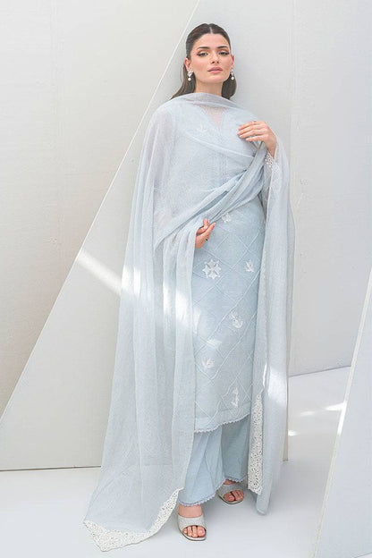 Fatima Khan | Serene Eid Luxe Pret | Azure Frost by Maria Faisal - Registered Vendor of : Fatima Khan - type : Ladies Clothes - 100% original wedding dresses