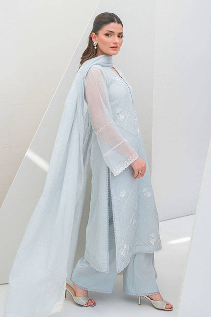 Fatima Khan | Serene Eid Luxe Pret | Azure Frost by Maria Faisal - Registered Vendor of : Fatima Khan - type : Ladies Clothes - 100% original wedding dresses