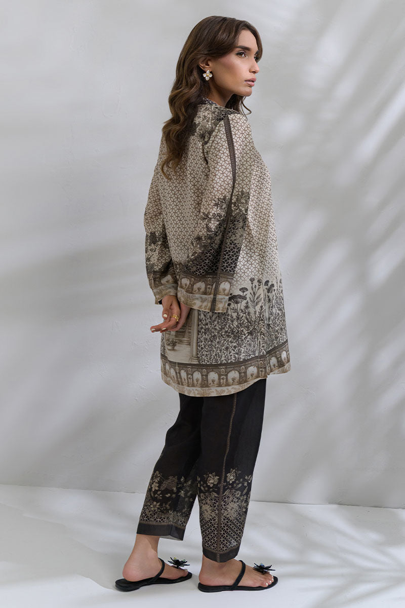 Fatima Khan | FK Prints | Roman Ties - Ladies Clothes - Maria Faisal