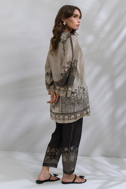 Fatima Khan | FK Prints | Roman Ties - Ladies Clothes - Maria Faisal