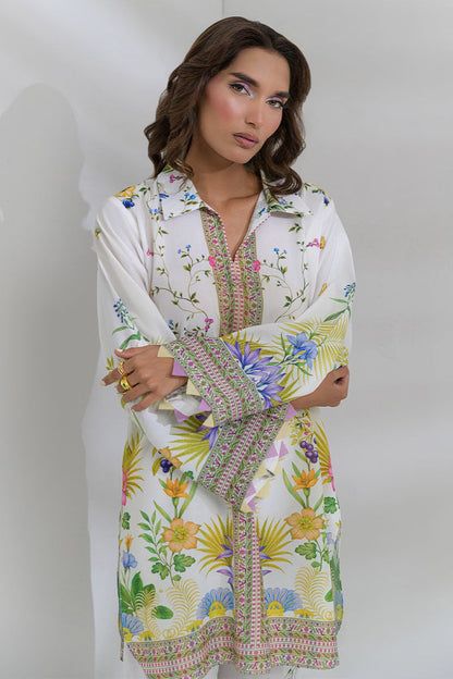 Fatima Khan | FK Prints | Palm Whisper - Ladies Clothes - Maria Faisal