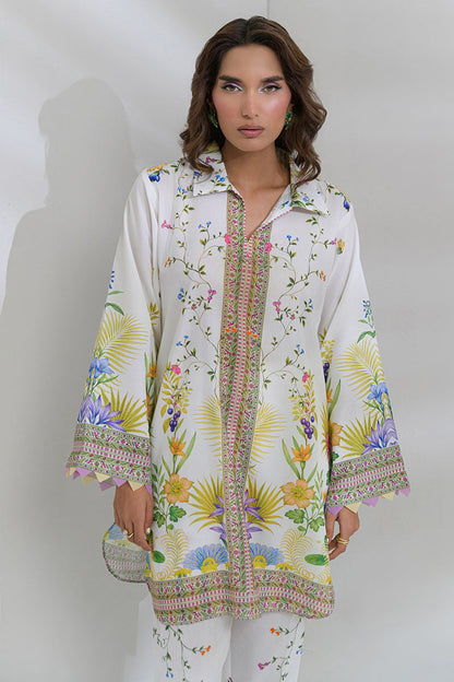 Fatima Khan | FK Prints | Palm Whisper - Ladies Clothes - Maria Faisal