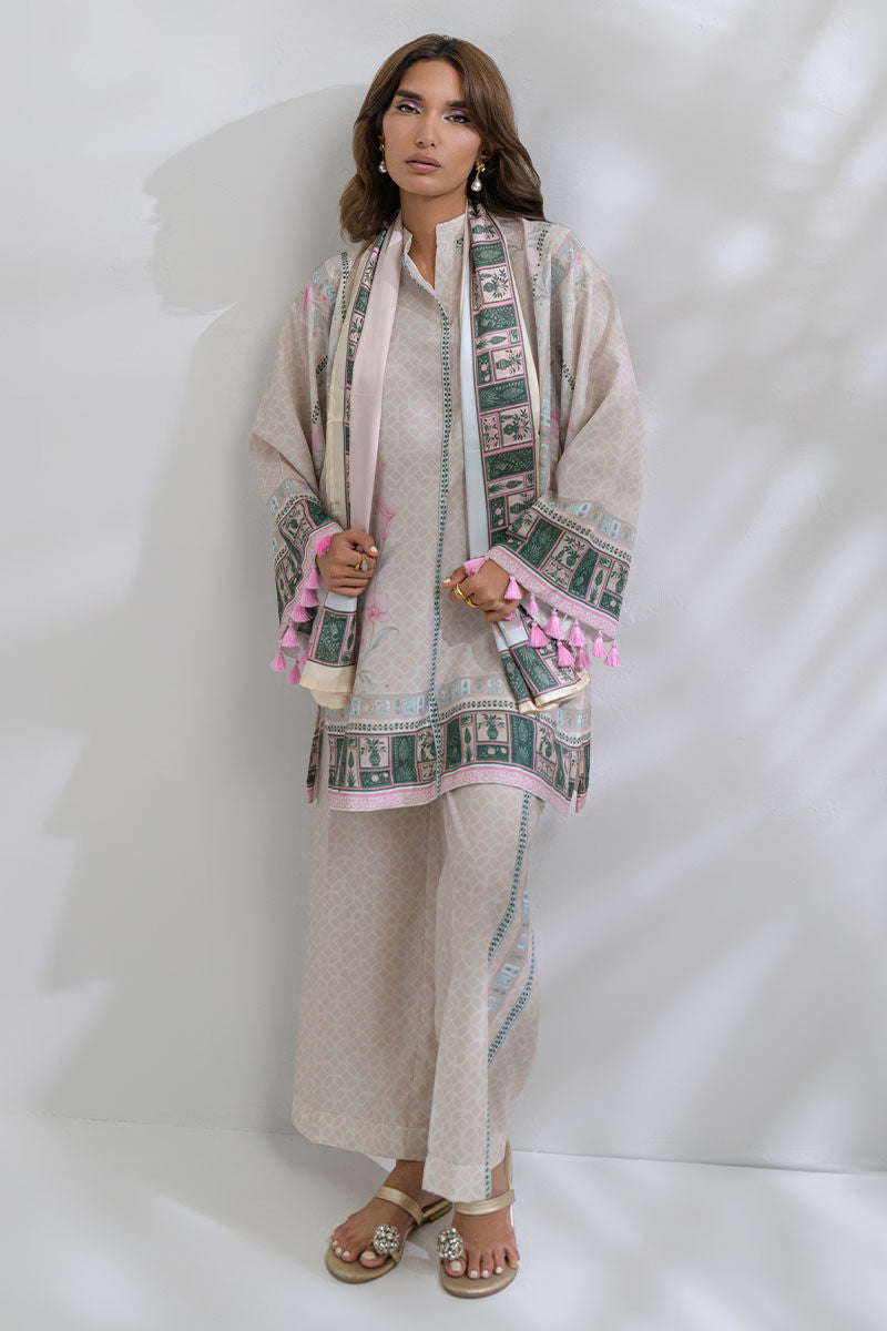 Fatima Khan | FK Prints | Sol Set - Ladies Clothes - Maria Faisal