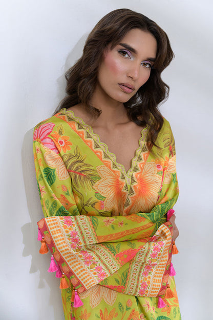 Fatima Khan | FK Prints | Tangled Tropic - Ladies Clothes - Maria Faisal