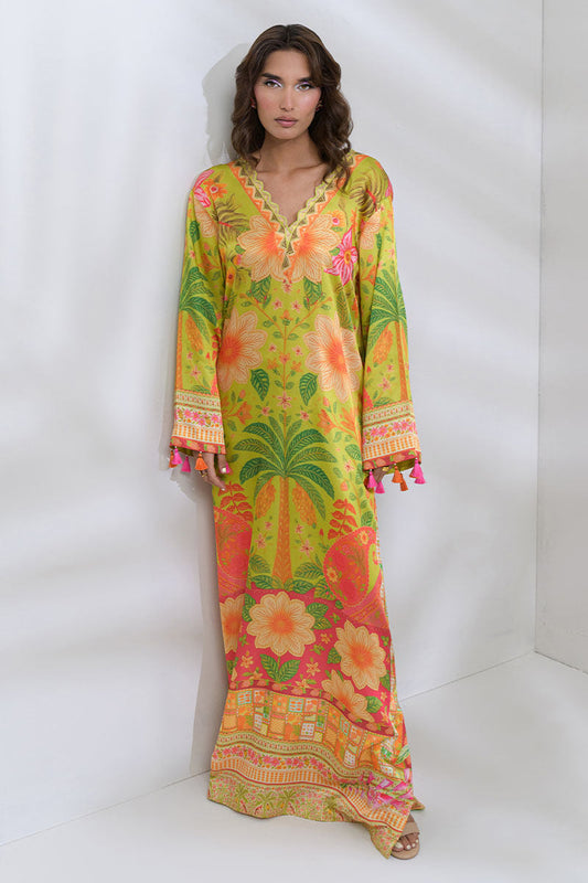 Fatima Khan | FK Prints | Tangled Tropic - Ladies Clothes - Maria Faisal