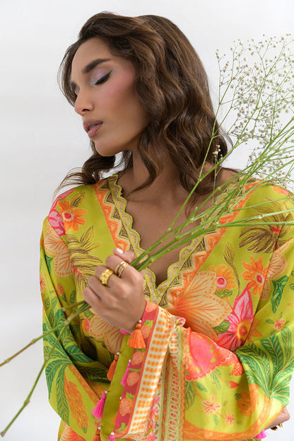 Fatima Khan | FK Prints | Tangled Tropic - Ladies Clothes - Maria Faisal