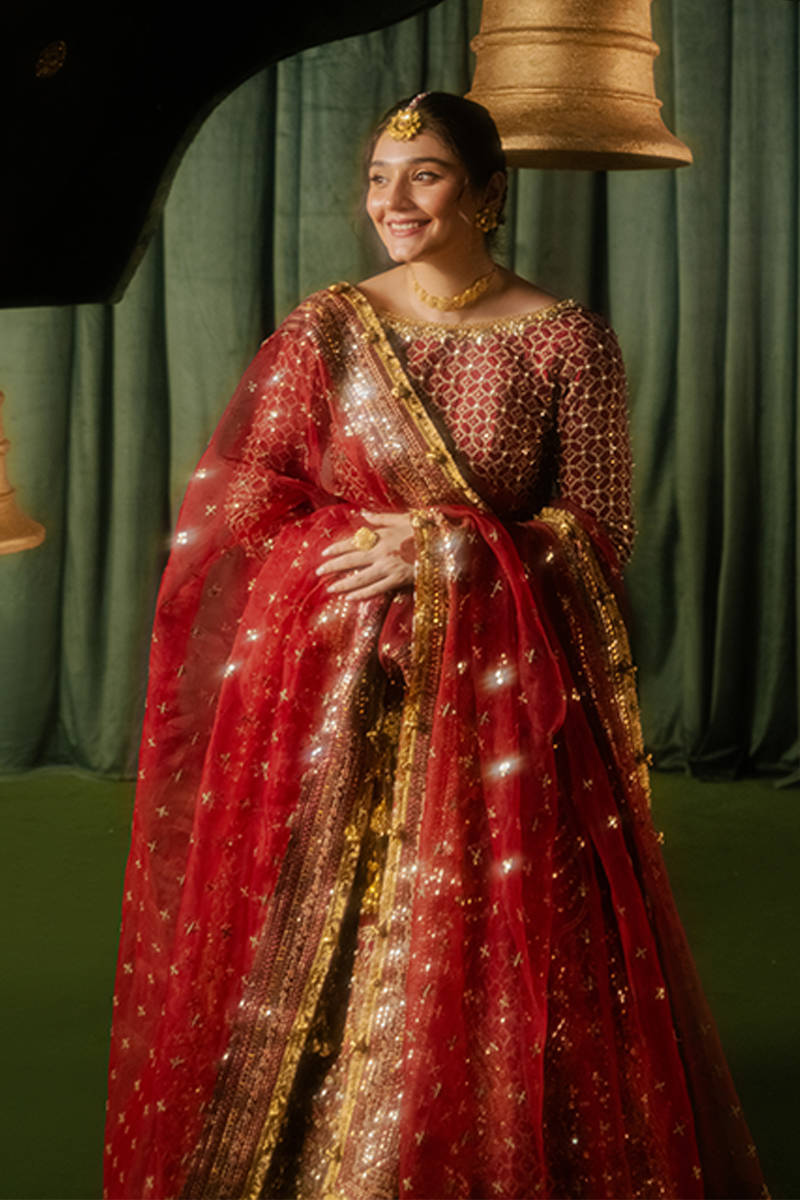 MNR | Zarlish Wedding Formals | Bia - Bridal Dress - available at Maria Faisal in UK and USA.